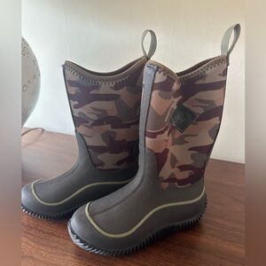 Kids Camouflage Boots